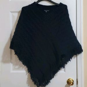 Black Banana Republic sweater poncho